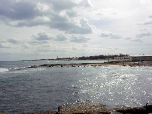 Mare di inverno a Frigole