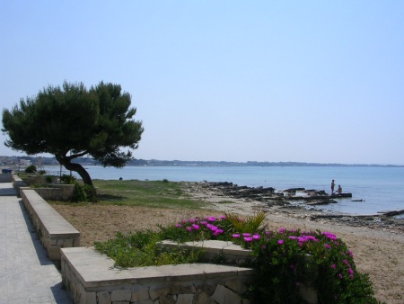 Spiaggia al centro di Porto Cesareo