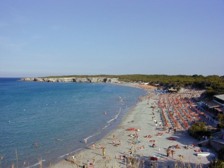 Panorama spiaggia estate