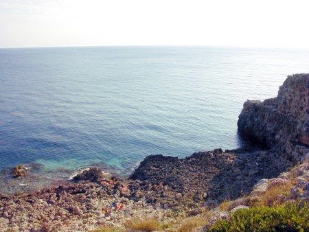 Panorama della costa dal promontorio